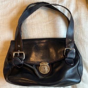 Marc Jacobs black bag with red stitching ❤️🖤